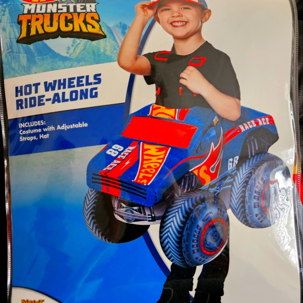 Hotwheels Ride-Along Halloween costumes Toddler One Size